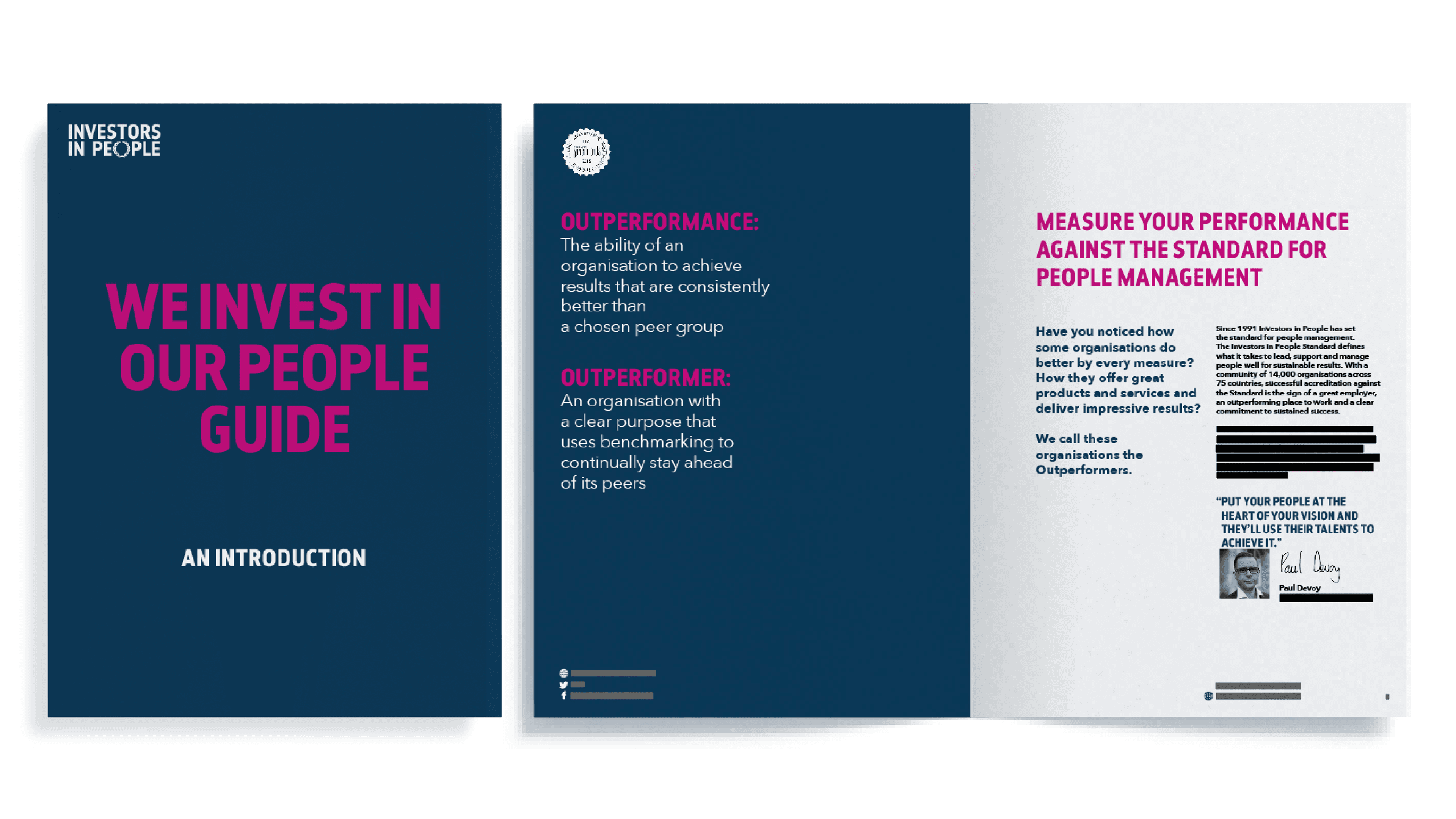Investors in People campaign artwork