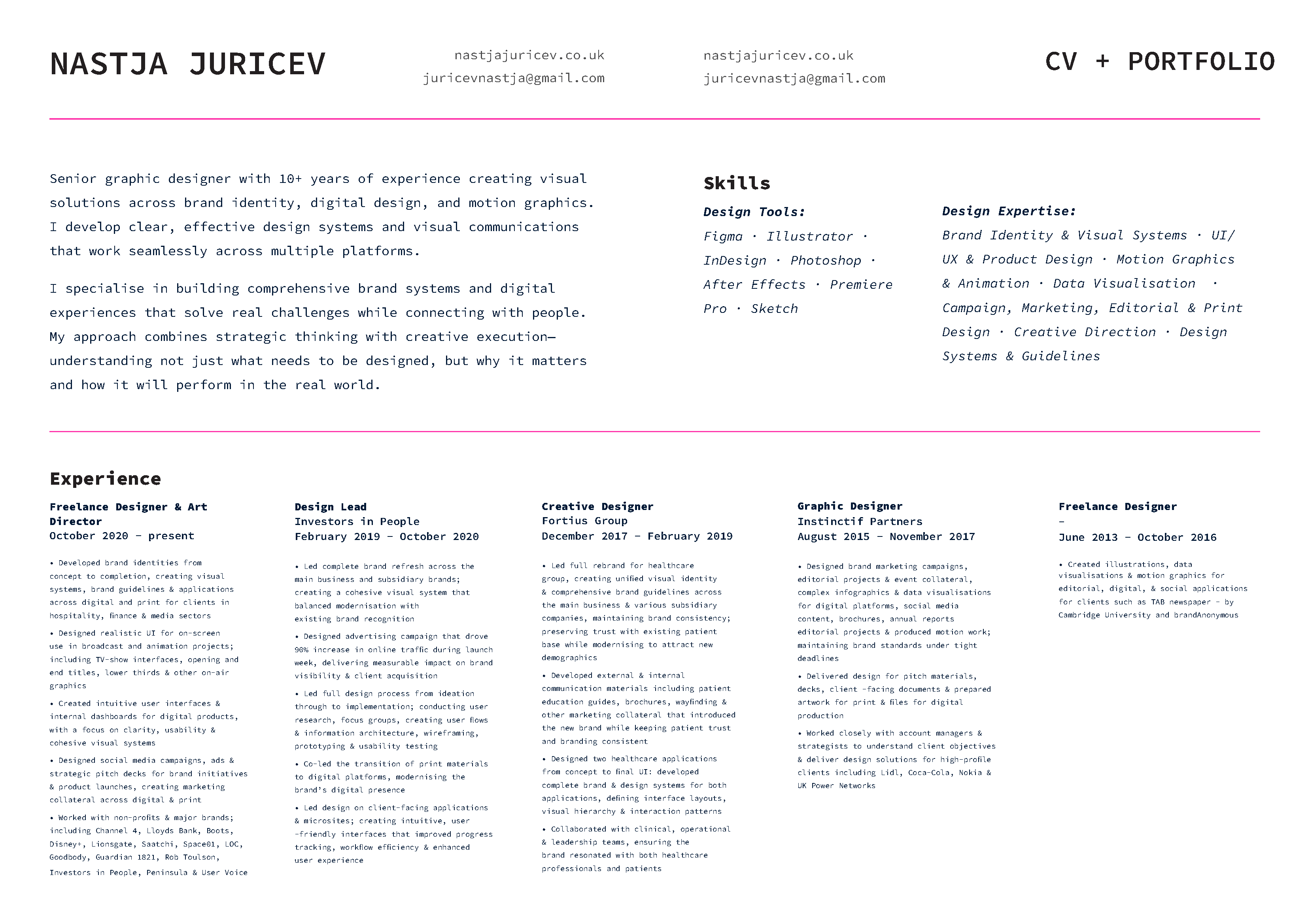 Portfolio page 2