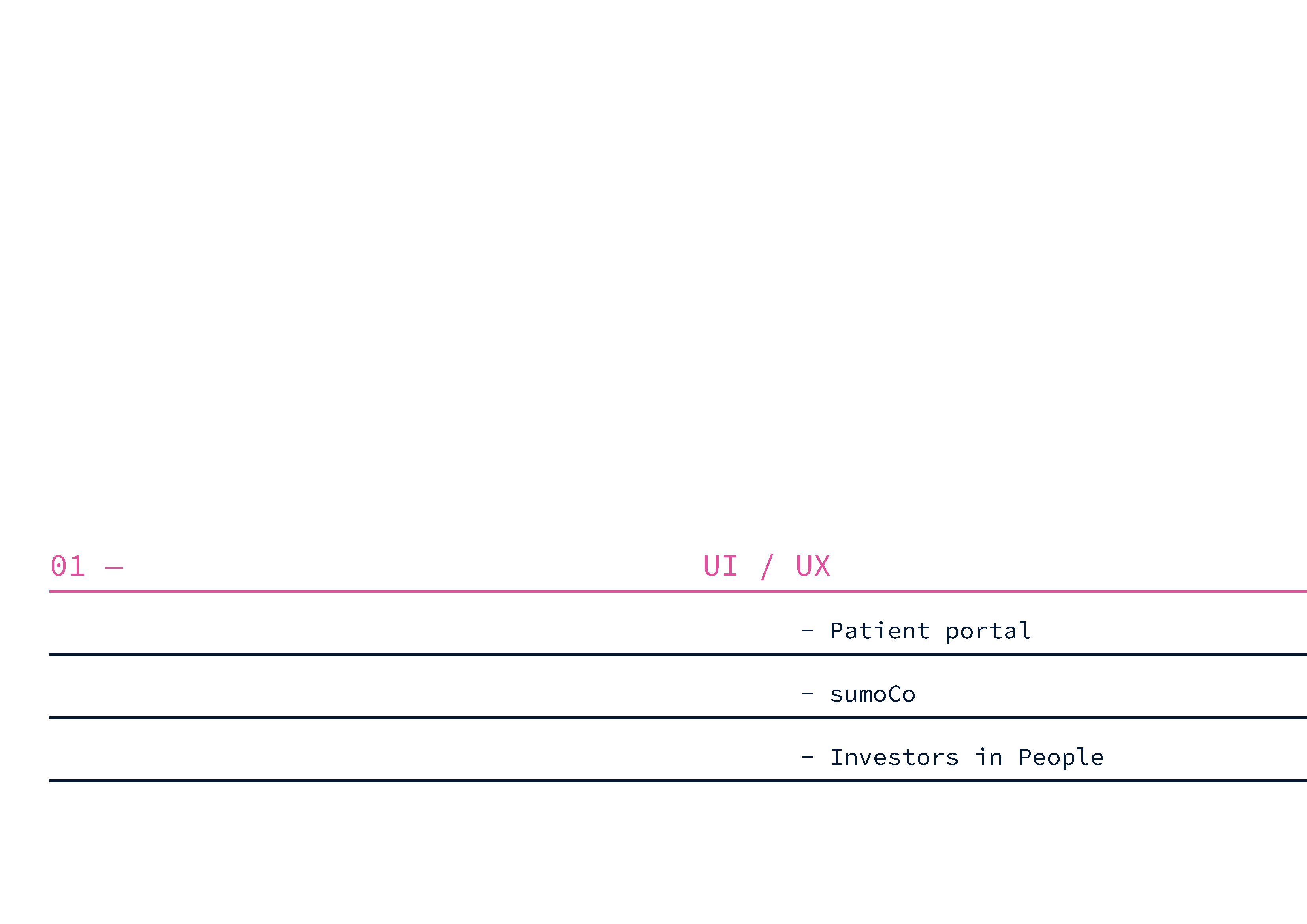 Portfolio page 3